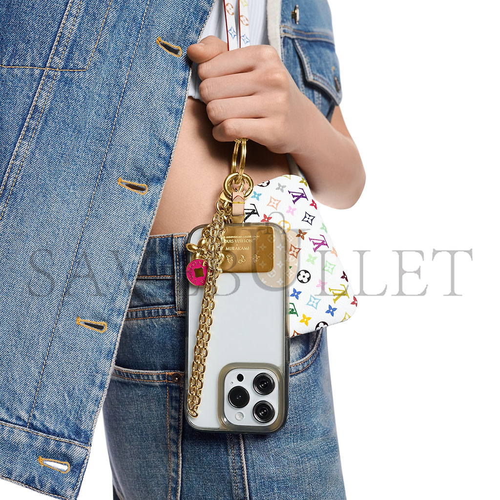 LOUIS VUITTON MURAKAMI LV X TM PHONE HOLDER M14099 (12*6.5*1cm)